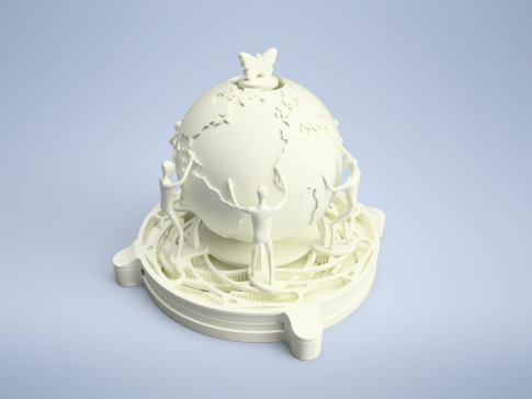 盾牌治疗 3D 模型