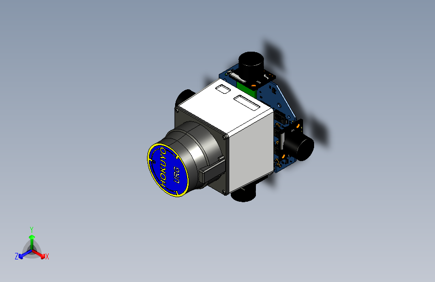 较早版本的新加坡南洋理工大学MAV设计