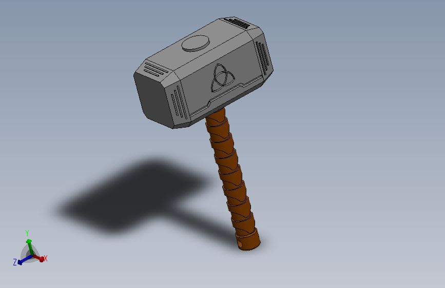 雷神之锤 (Mjolnir) 主视图