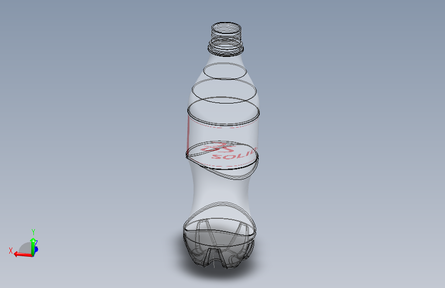 瓶子设计_Solidworks