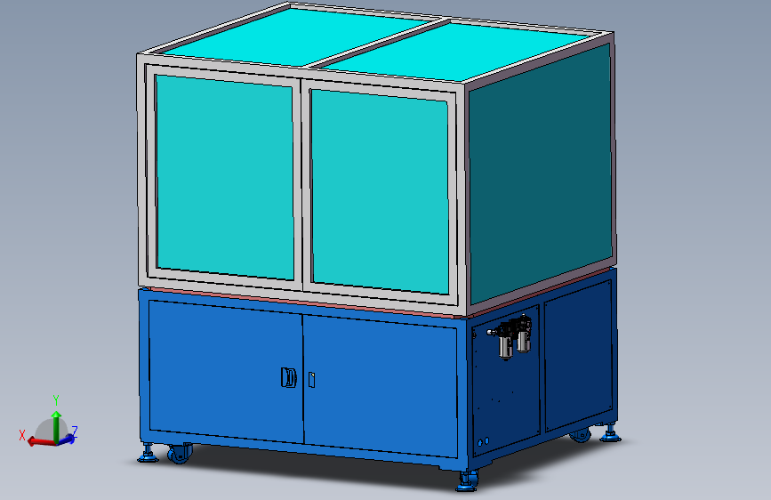 锂电池裁片机catia