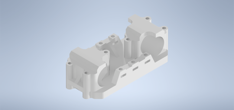 支架轴 x 3D 打印机