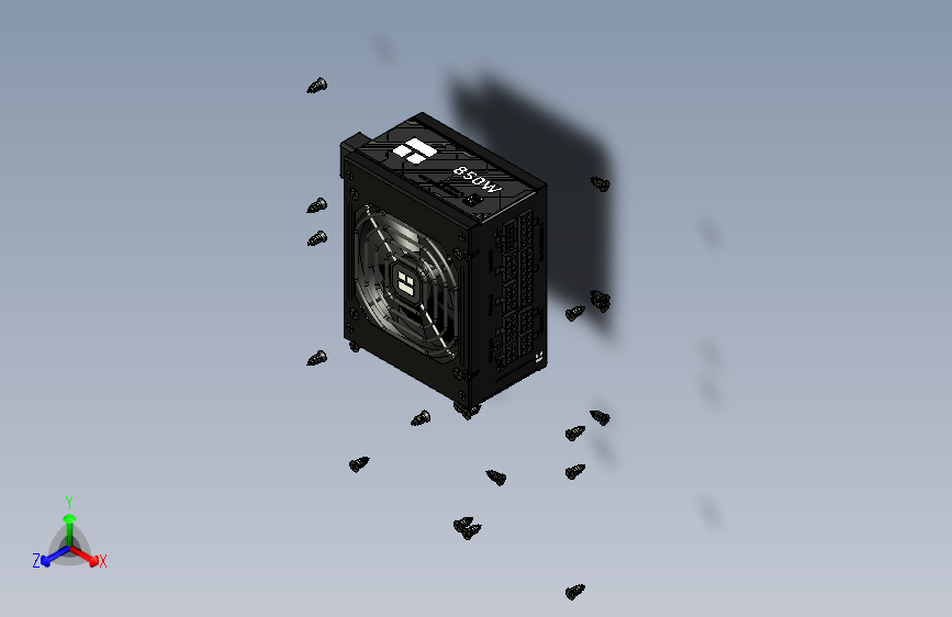 利民850W thermalright-SFX TGFX850电脑水冷