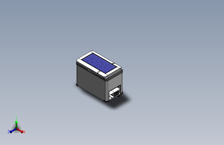 电动冷藏箱组件
