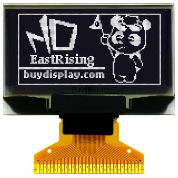 串行SPI 1.3寸128x64 OLED显示模块 SSD1306 带焊接FPC