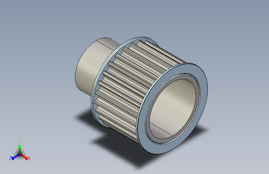 26+齿+GT2+齿轮皮带轮=电风扇