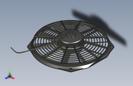 190毫米+斗式+轴流风扇=电风扇
