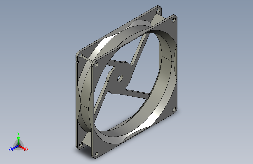 ANSYS+18+教程：风扇外壳的模态分析=电风扇
