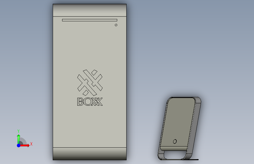 BOXX+-+诺埃西斯=电风扇 正面视图
