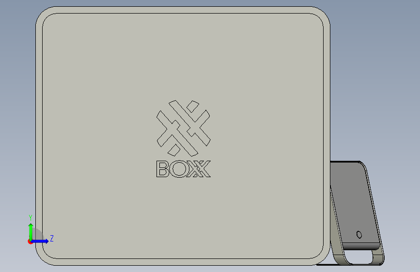 BOXX+-+诺埃西斯=电风扇 左侧视图