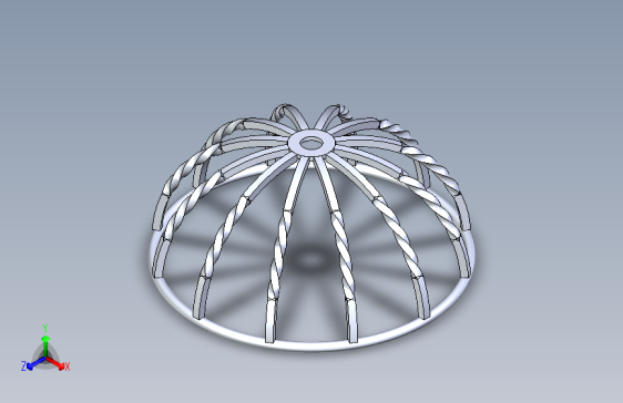 Cage+Pendant+Light+直径320=电风扇