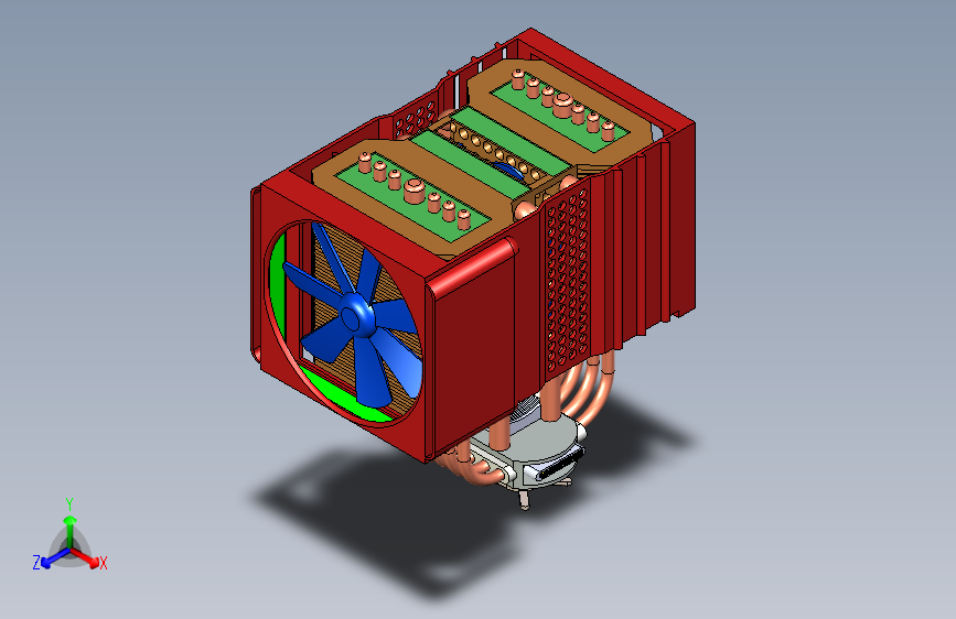 CPU+COOLER=电风扇