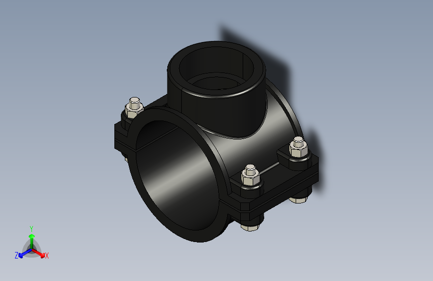 夹具鞍座+90mm+x+2英寸