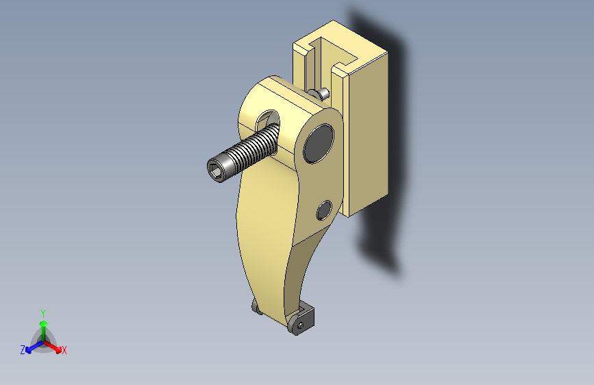 可调节鹅颈夹（小）