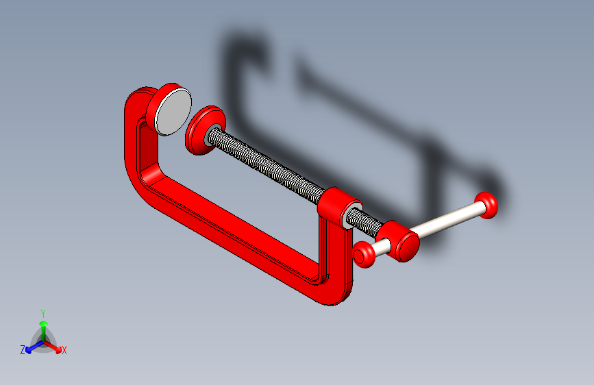 在Solidworks中设计C型夹