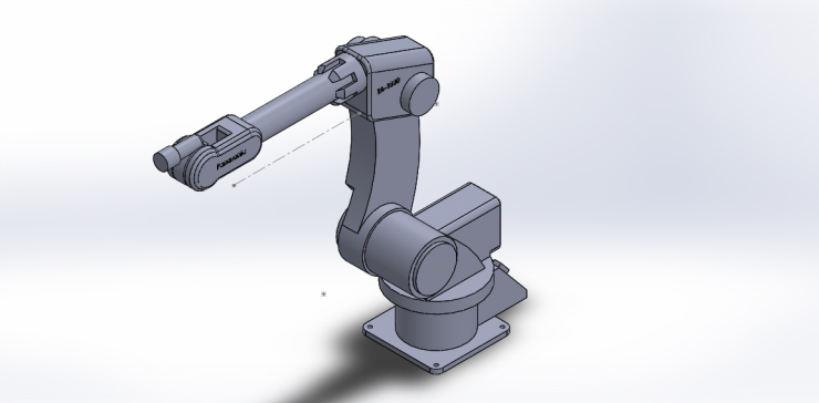 松下3D模型机器人TA-1800