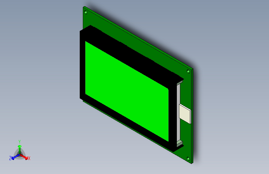 图形液晶显示屏 128x64 KS0108 (HG12864A, WG12864A)