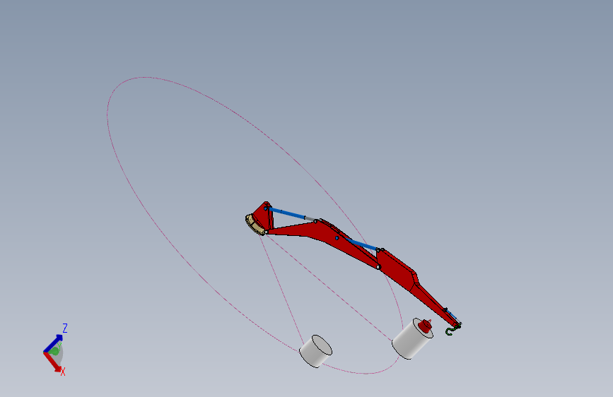 液压臂 - SolidWorks 2017