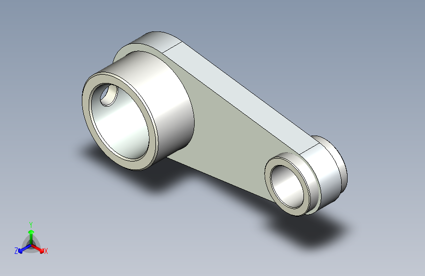 制动执行机构 Arm FreeCad 主视图