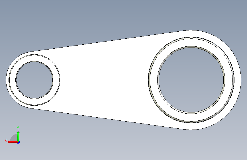 制动执行机构 Arm FreeCad 背面视图