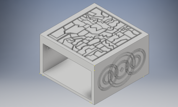 3D可打印的珠宝盒