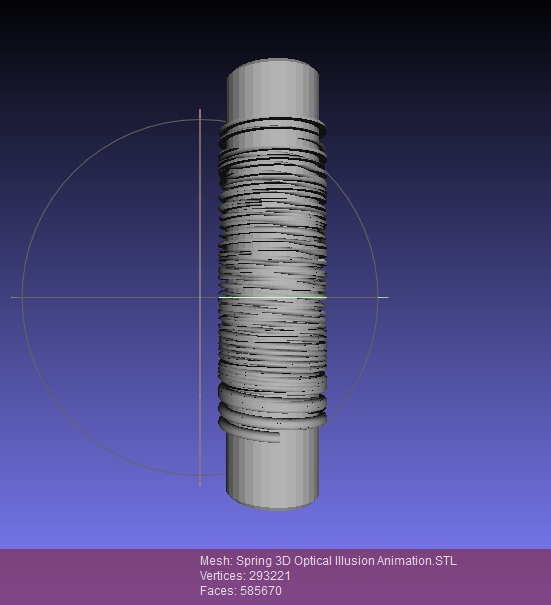 3D 光学幻觉春季动画