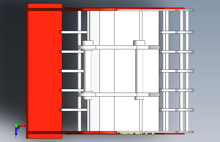 JCB 4cx 挖掘装载机 骨架铲斗