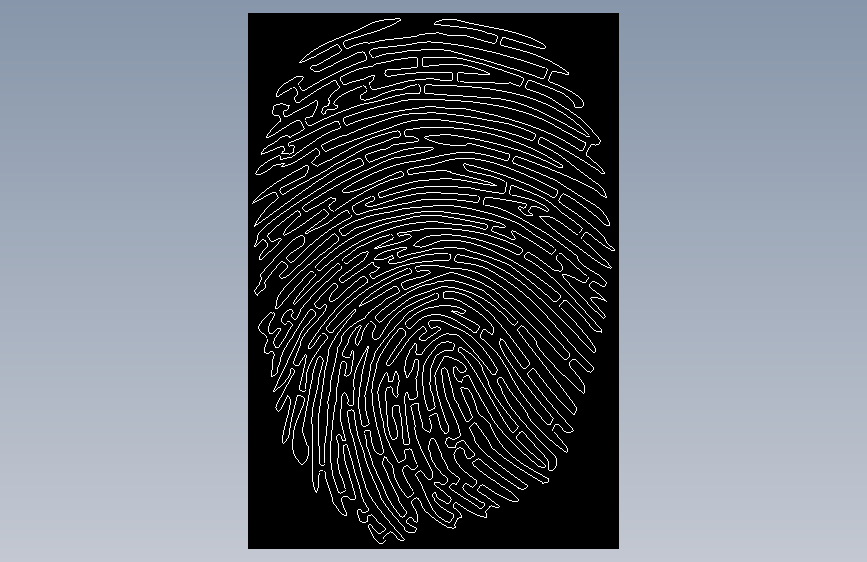 大型指纹墙艺术