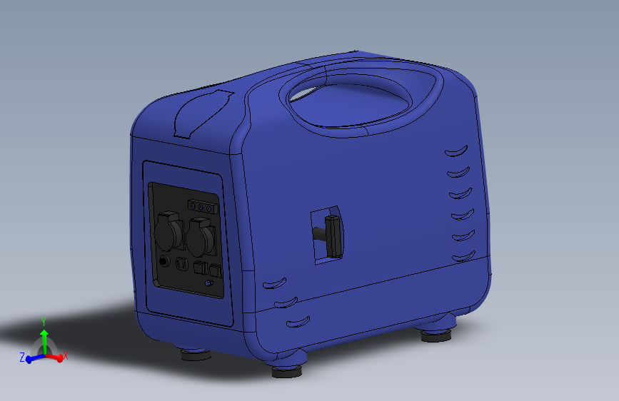 现代HY3000Si发电机