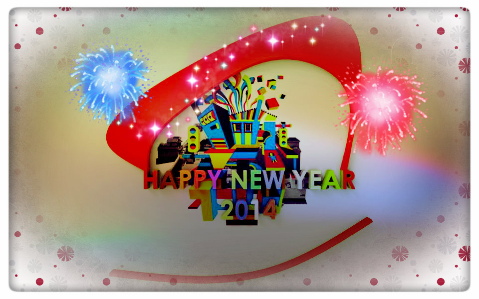 新年快乐-经典艺术