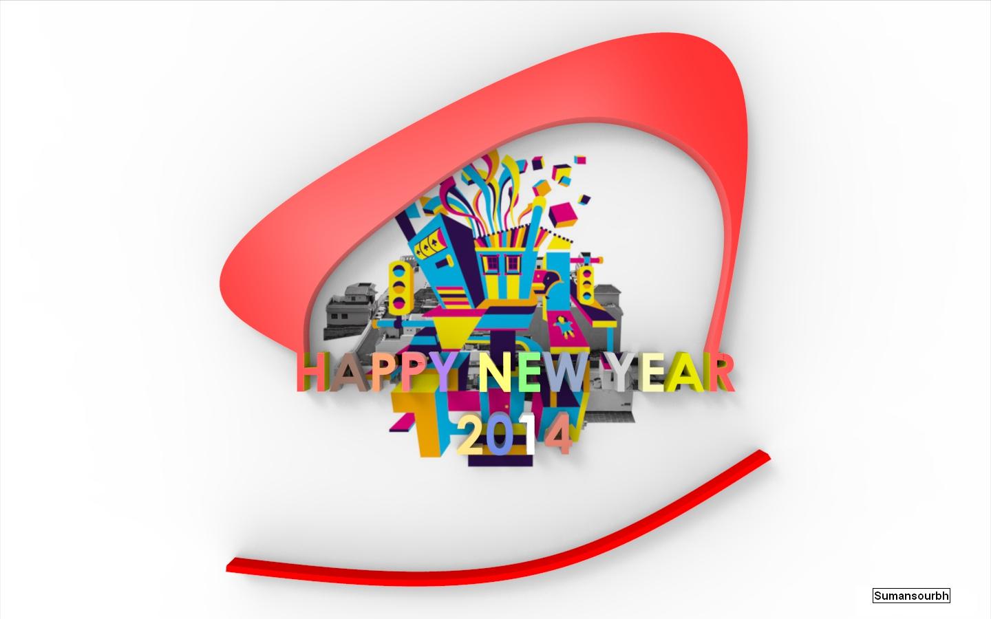 新年快乐-经典艺术