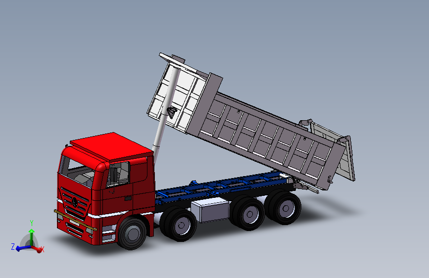 方箱自卸车531449