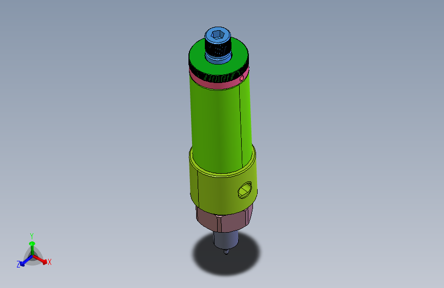 喷雾阀3D模型