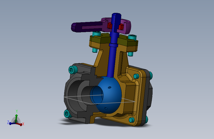 阀门3D模型