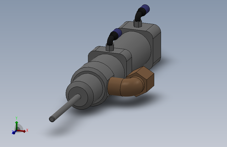 点胶阀1.3D模型