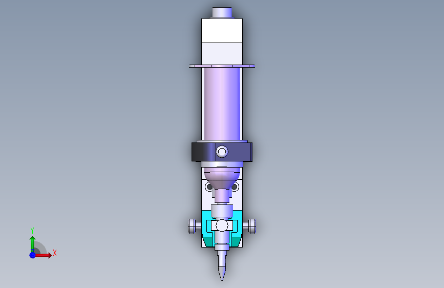 武藏 MSO-2 螺杆式喷射阀3D模型