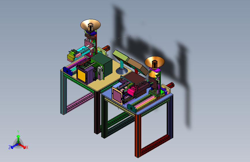 包装用贴标一体机