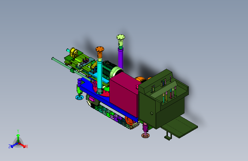 大直径自导向水平钻机