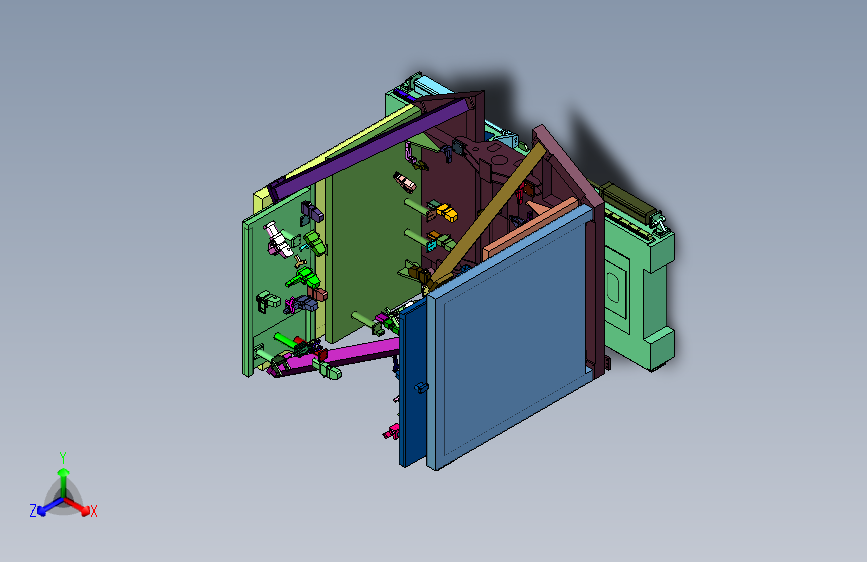 聚拢式焊接夹具