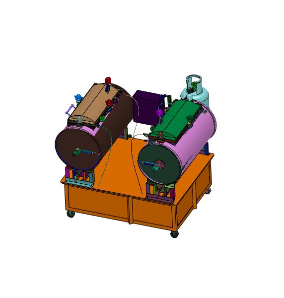 食材均匀受热的真空油炸锅