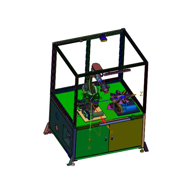 视觉检查机械手作业工作台