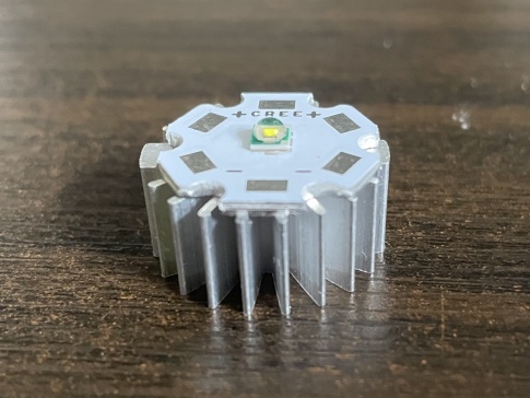 铝制COB LED散热器 23x10mm