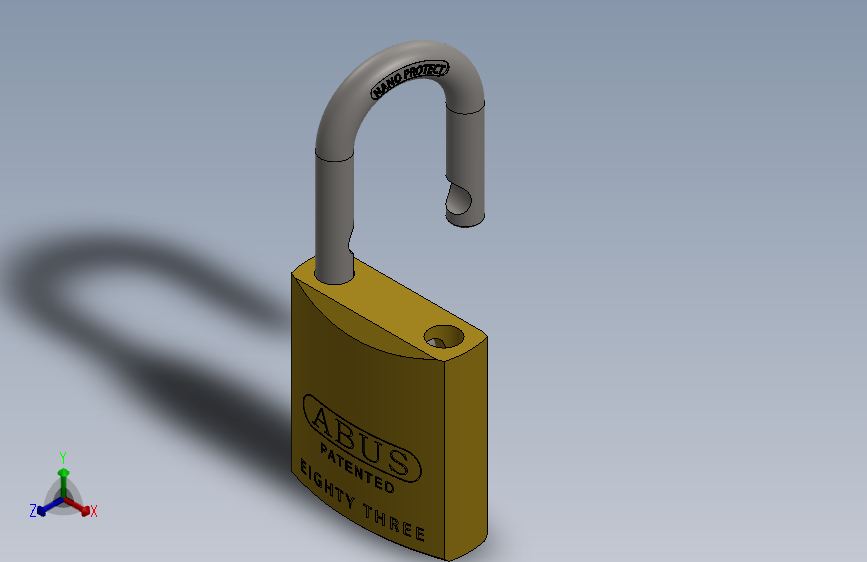 Abus 挂锁 83_45
