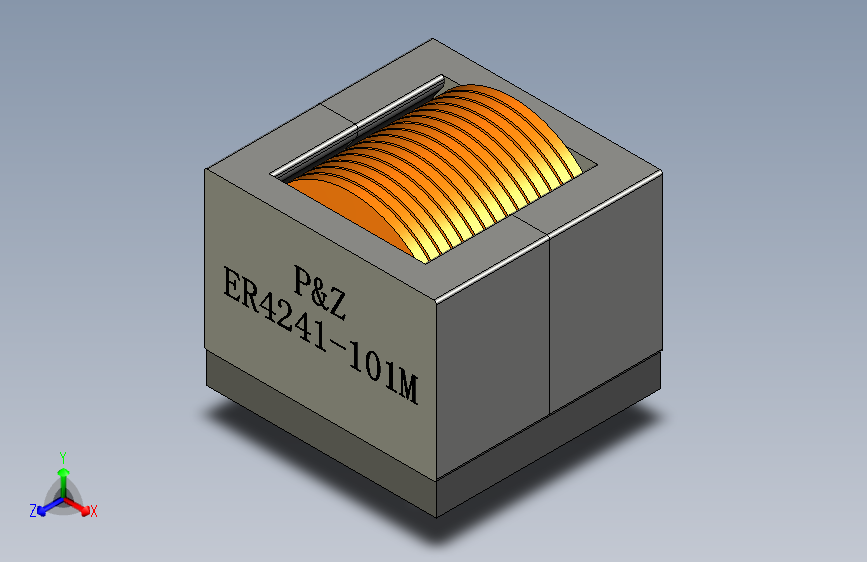 PZ-ER4241系列扁平线高电流电感器