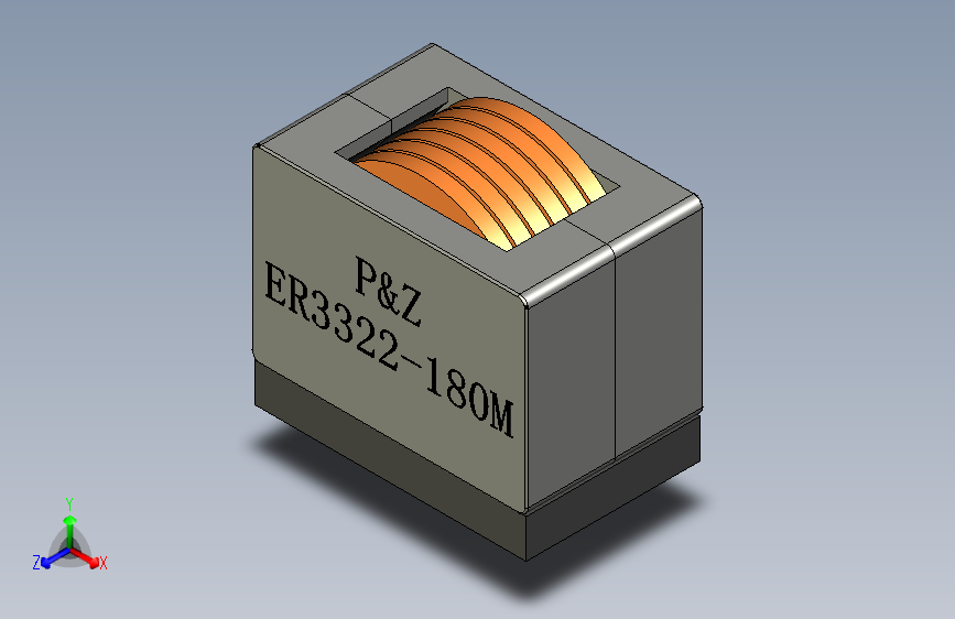 PZ-ER3322系列扁平线高电流电感器