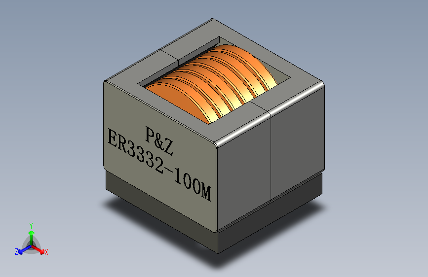PZ-ER3332系列扁平线高电流电感器