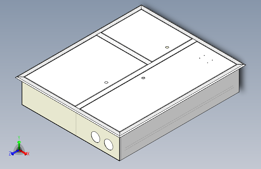 3C用计量箱三维模型