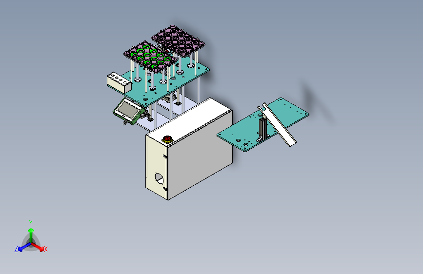 PCB板支架自动组装机