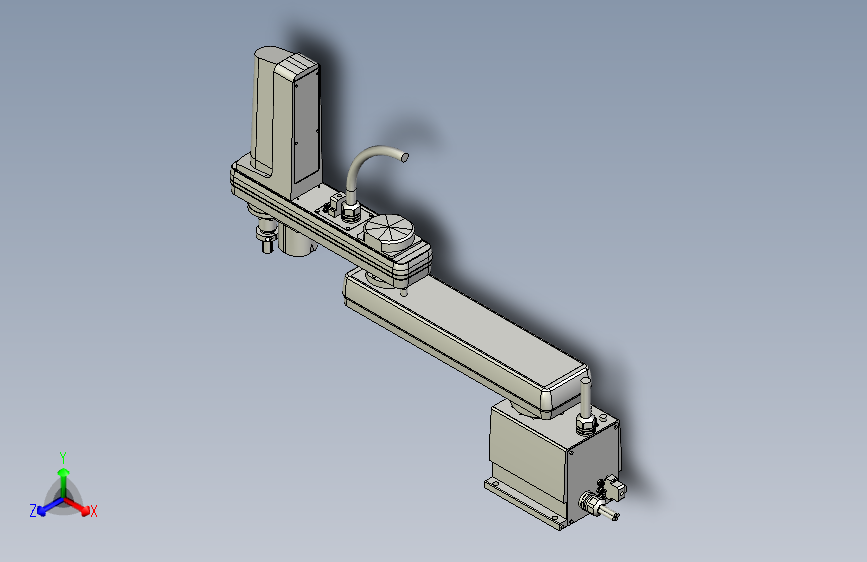 yk900xg_200机器人三维数模图纸
