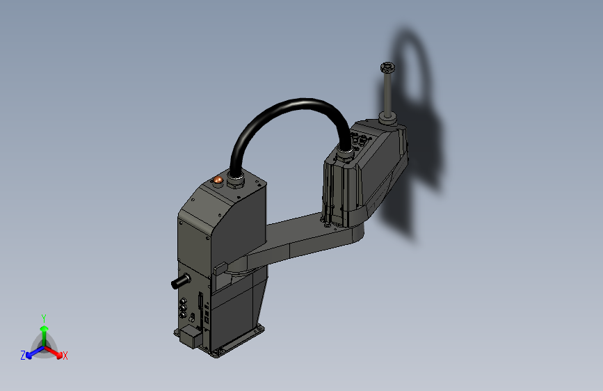 爱普生 T6 SCARA机器人造型3D图纸